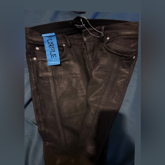 purple jeans size 32 waist can negotiate - Picture 4 of 8